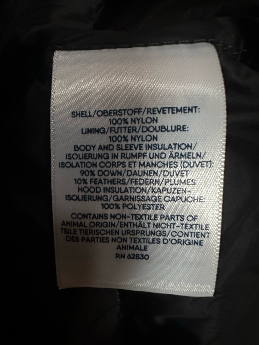 Lands’ End HyperDRY Hooded Down Puffer Coat Black Size 2X New With Tags! - Picture 9 of 10